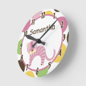 Königin der Jungle Lion Safari Personalisierte Uhr (Winkel)