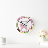 Königin der Jungle Lion Safari Personalisierte Uhr (Zuhause)