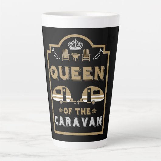 Königin der Karawane Milchtasse (Vorderseite)
