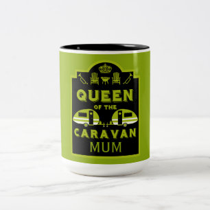 Königin der Karawane Zweifarbige Tasse