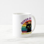 Königin der Katzen Kaffeetasse (VorderseiteRechts)