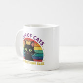 Königin der Katzen Kaffeetasse (Vorderseite Links)
