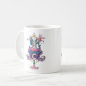 Königin der kleiner Kuchen Kaffeetasse (Vorderseite Links)
