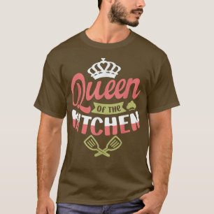 Königin der Küche für einen Sous Koch kochen lusti T-Shirt