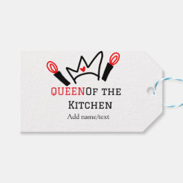 Königin der Küche Koch Kochen hinzufügen Namen Kro Geschenkanhänger