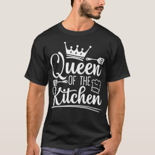 Königin der Küche Kochmeister Koch Koch T-Shirt
