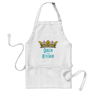 Königin der Küche mit Krone Schürze