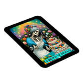 Königin der Küche Tarot Card Magnet (Rechte Seite)