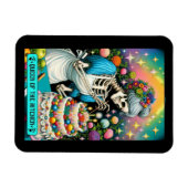 Königin der Küche Tarot Card Magnet (Horizontal)