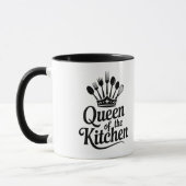 Königin der Küche  Tasse (Links)