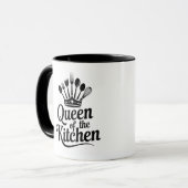 Königin der Küche  Tasse (Vorderseite Links)