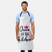 Königin der Küche zitiert Schürze (Getragen)