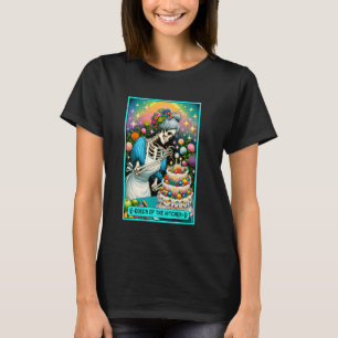 Königin der Küchen-Tarotkarte Chef Bäckerin Köchin T-Shirt