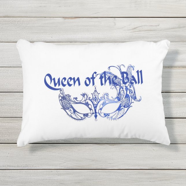 Königin der Kugel Kissen Für Draußen (Vorderseite)