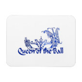 Königin der Kugel Magnet (Horizontal)