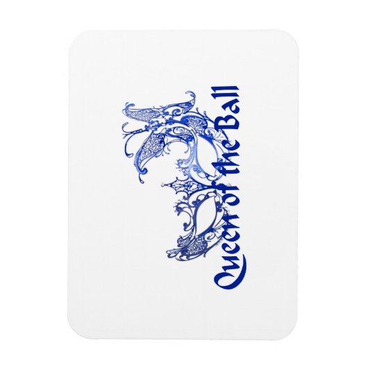 Königin der Kugel Magnet (Vertikal)