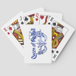 Königin der Kugel Spielkarten