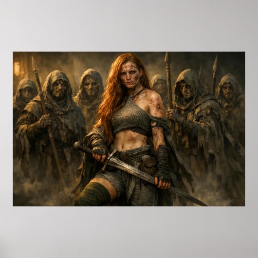 Königin der Leprakranken Poster (Vorne)
