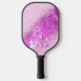 Königin der Lila Gemeine-Spritze Pickleball Schläger