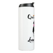 Königin der "Lunch Scene Cafeteria Worker Women" Thermosbecher (Nach links gedreht)