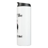 Königin der "Lunch Scene Cafeteria Worker Women" Thermosbecher (Nach rechts gedreht)