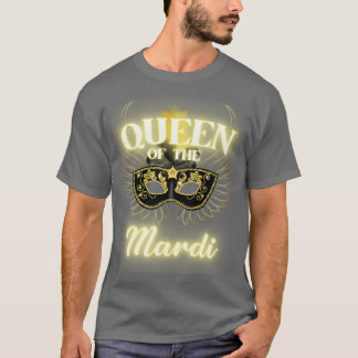 Königin der Mardi-Maskerade-Perlenparade Frauen T-Shirt
