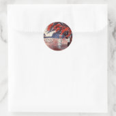 Königin der May-Stickers Runder Aufkleber (Tasche)