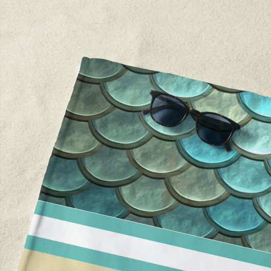 Königin der Meerjungfrau Strandtuch (Beispiel)