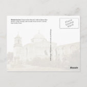 Königin der Missionen, San Antonio, Texas Postkarte (Rückseite)