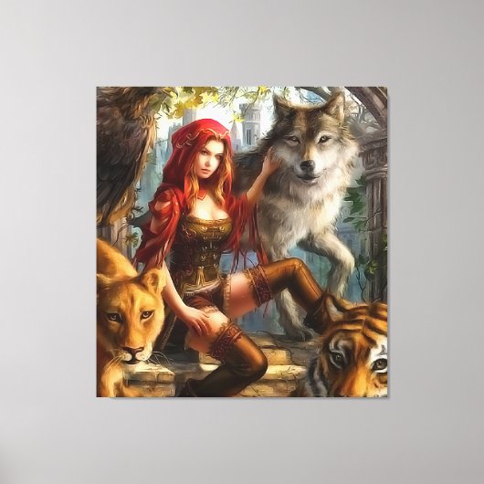 Königin der Monster Leinwanddruck (Vorderseite)