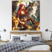 Königin der Monster Leinwanddruck (Insitu (Schlafzimmer))