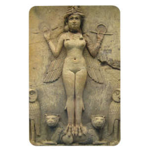 Königin der Nacht - Burney Relief Lilith Magnet
