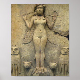 Königin der Nacht - Burney Relief Lilith Poster