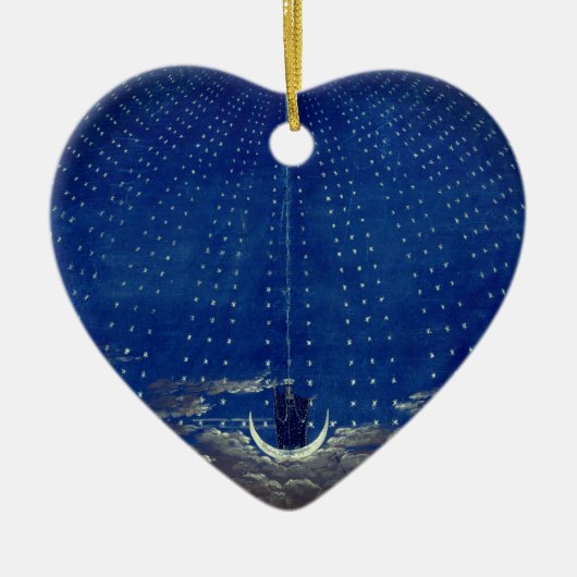 Königin der Nacht Mozart Magic Flute Zauberflöte Keramik Ornament (Vorne)