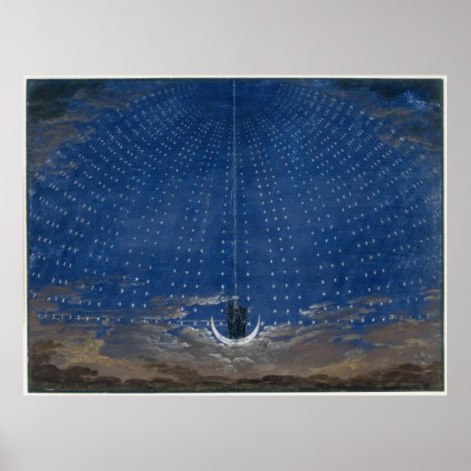 Königin der Nacht Mozart Magic Flute Zauberflöte Poster (Vorne)