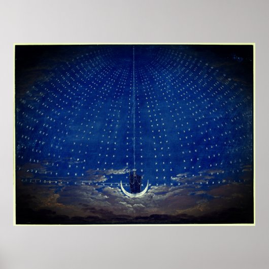 Königin der Nacht Mozart Magic Flute Zauberflöte Poster (Vorne)