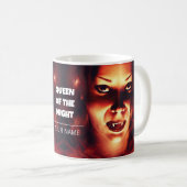 Königin der Nacht. Vampirin Kaffeetasse (VorderseiteRechts)