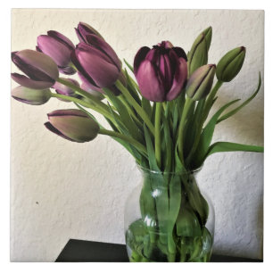 Königin der Nachttoulpen Fliese