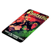 Königin der Panther World: Fiktion von Fantasy Pul Magnet (Linke Seite)