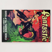 Königin der Panther World: Fiktion von Fantasy Pul Puzzle (Horizontal)