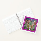 Königin der Pferdeprairie, niedlicher Graskonus un Notizblock (Innenseite)