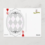 Königin der Postkarte des Hauses (Rückseite)