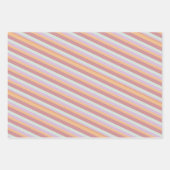 Königin der Prärie, Streifenpapier Geschenkpapier Set (Vorderseite 2)