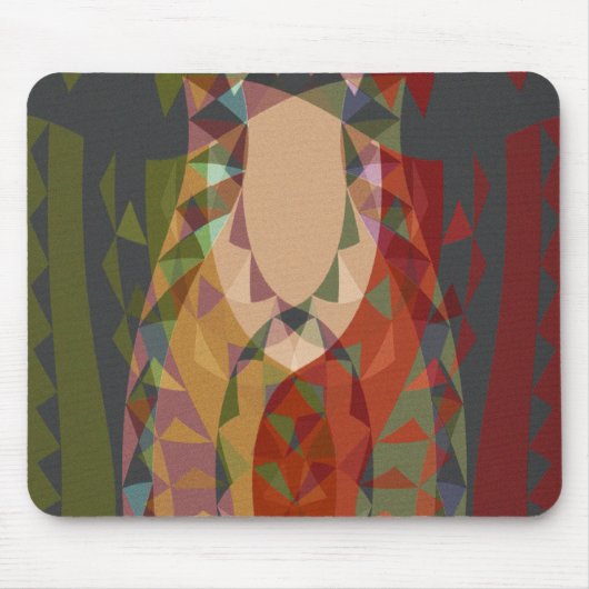 Königin der Quiltierbiene Mousepad (Vorne)