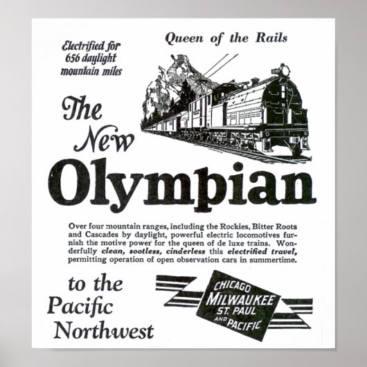 Königin der Rails - Neuer Olympiasieger 1929 Poster (Vorne)