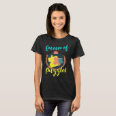 Königin der Rätsel Puzzle T-Shirt (Vorne ganz)