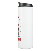 Königin der Sarkasmuskatze Thermosbecher (Nach rechts gedreht)