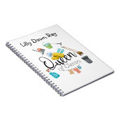 Königin der Sauberkeit Notizblock (Rechte Seite)