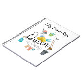 Königin der Sauberkeit Notizblock (Linke Seite)