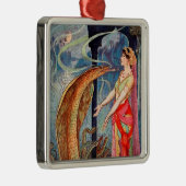 Königin der Schlangen Ornament Aus Metall (Rechts)